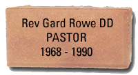 4x8 engraved brick 3 lines